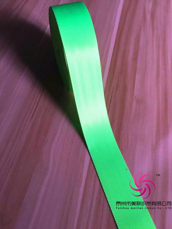 荧光绿安全带,高品质绿色警示带