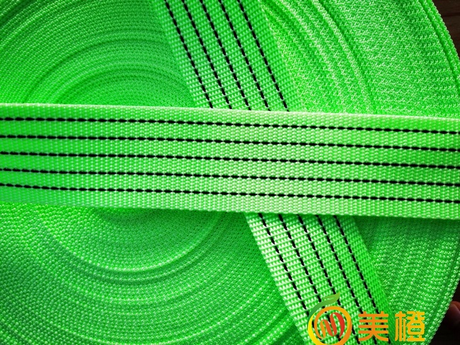 荧光绿丙纶织带